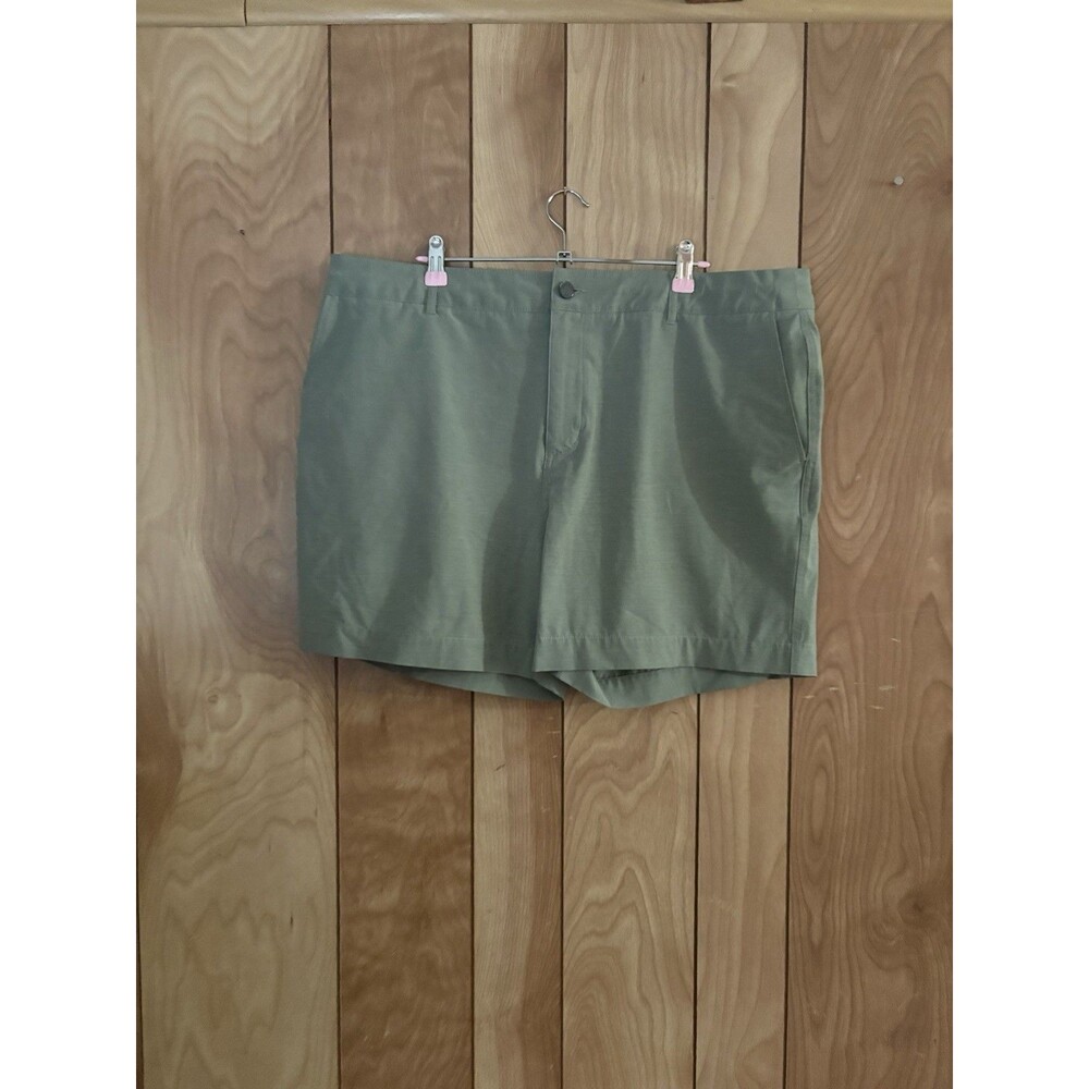 All Day Sports Shorts Mens‎ Size 38 Olive Green Cargo Pockets Outdoor Hiking